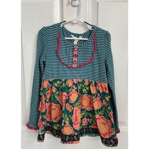 Matilda Jane  Gallant Ruffle Back Tunic Top Once Upon A Time Size 4